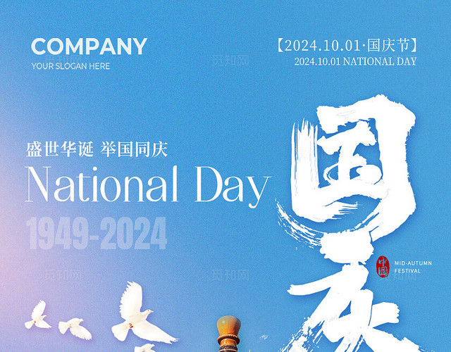 实拍风天坛长城故宫庆祝祖国75周年华诞国庆节手机宣传海报国庆节国庆